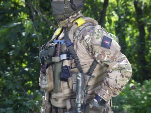 Збройовий 1-точковий тактичний ремінь FRAG з антабкою QD та карабіном MAX - Зображення 8